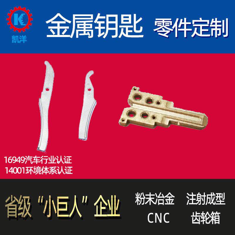 定制钥匙不锈钢粉末冶金mim金属注射成型微型手柄多功能机械钥匙