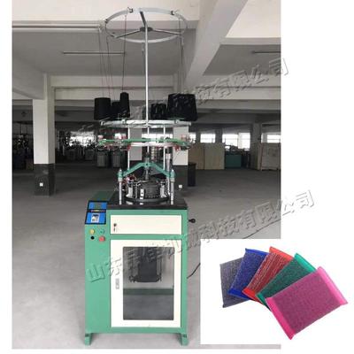 Wire sponge cleaning machine 钢丝海绵擦机 百洁布浴条针织机械