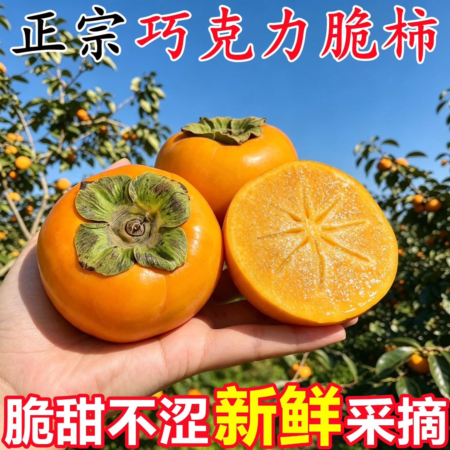【正宗阳丰脆柿】已上热销榜！