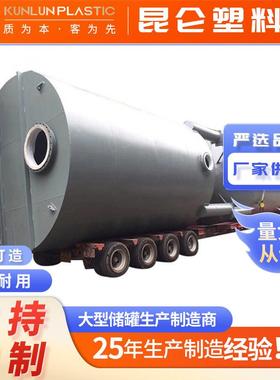 钢衬塑储罐不锈钢立式盐酸储罐可按需多规格定制按期交付