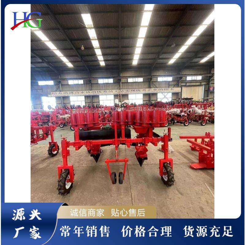 番茄黄瓜移栽机拖拉机后置式秧苗种植机蔬果苗木移栽机