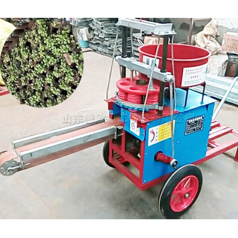 对冲式植物育苗制钵机 客厅绿萝育苗土压钵机 泥炭草灰土压块机