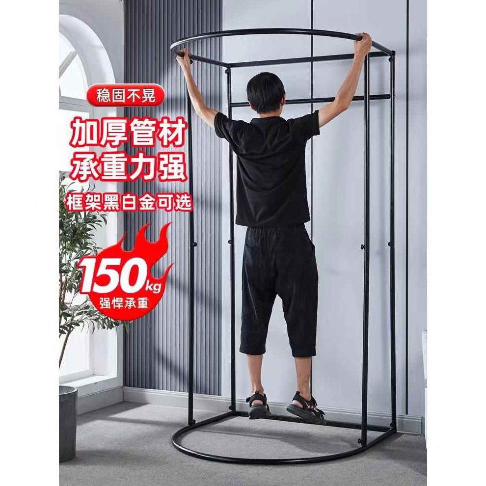 更衣室门帘简易衣可拆卸展示架间临时试衣间移动换户外服装店商场