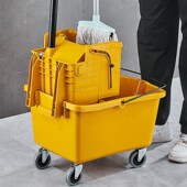 榨水车拖把桶拖地商用酒店保洁专用墩布拖布压水济水柞水车拖