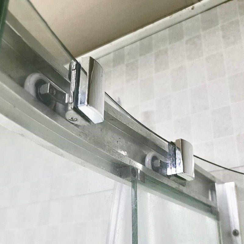 淋浴房玻璃移门浴室浴室门弧形门滑轮滚轮洗手间滑轮配件滑轮