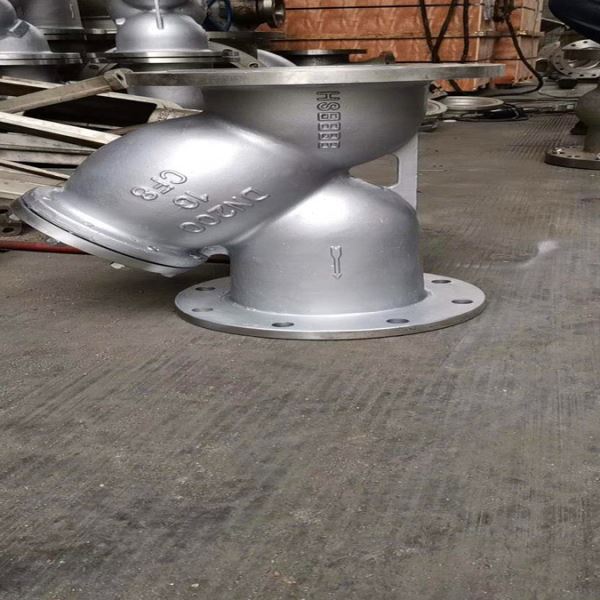 GL41H-25P DN80不锈钢304Y型法兰过滤器 导热油蒸汽锅炉