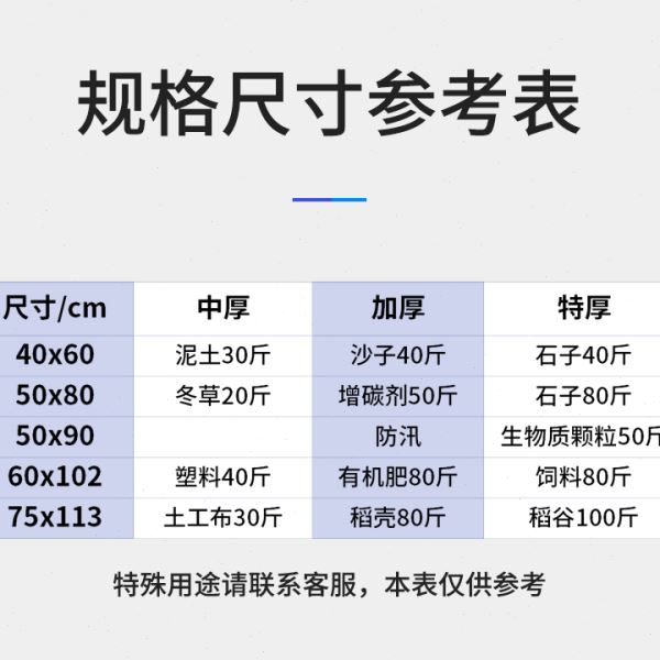 6E3X编织袋蛇皮袋灰色建筑垃圾袋 加厚快递打包口袋搬家袋子