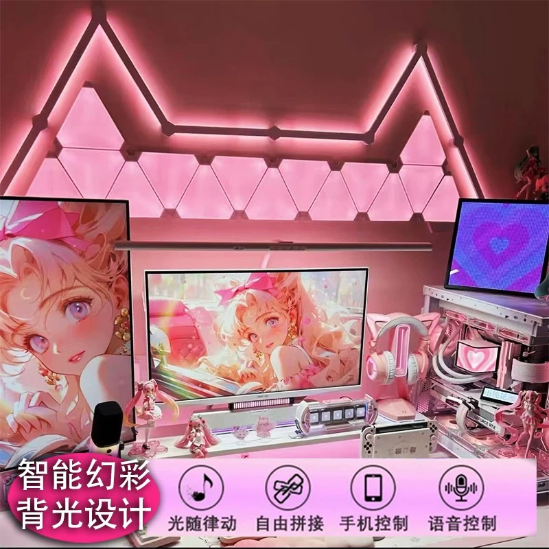 接入米家RGB智能星座灯条电竞房氛围灯奇光板LED拼接灯幻彩装饰灯图片