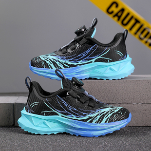 回力儿童小白鞋男童鞋子春夏款旋转扣休闲运动女童小白鞋学生白鞋