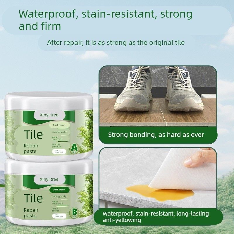 瓷砖修补剂可调色釉面破损遮丑地砖大理石补坑洞裂缝修覆膏防水胶,基础建材,瓷砖修补胶,淘宝优惠券,粉丝福利购,淘宝优惠卷