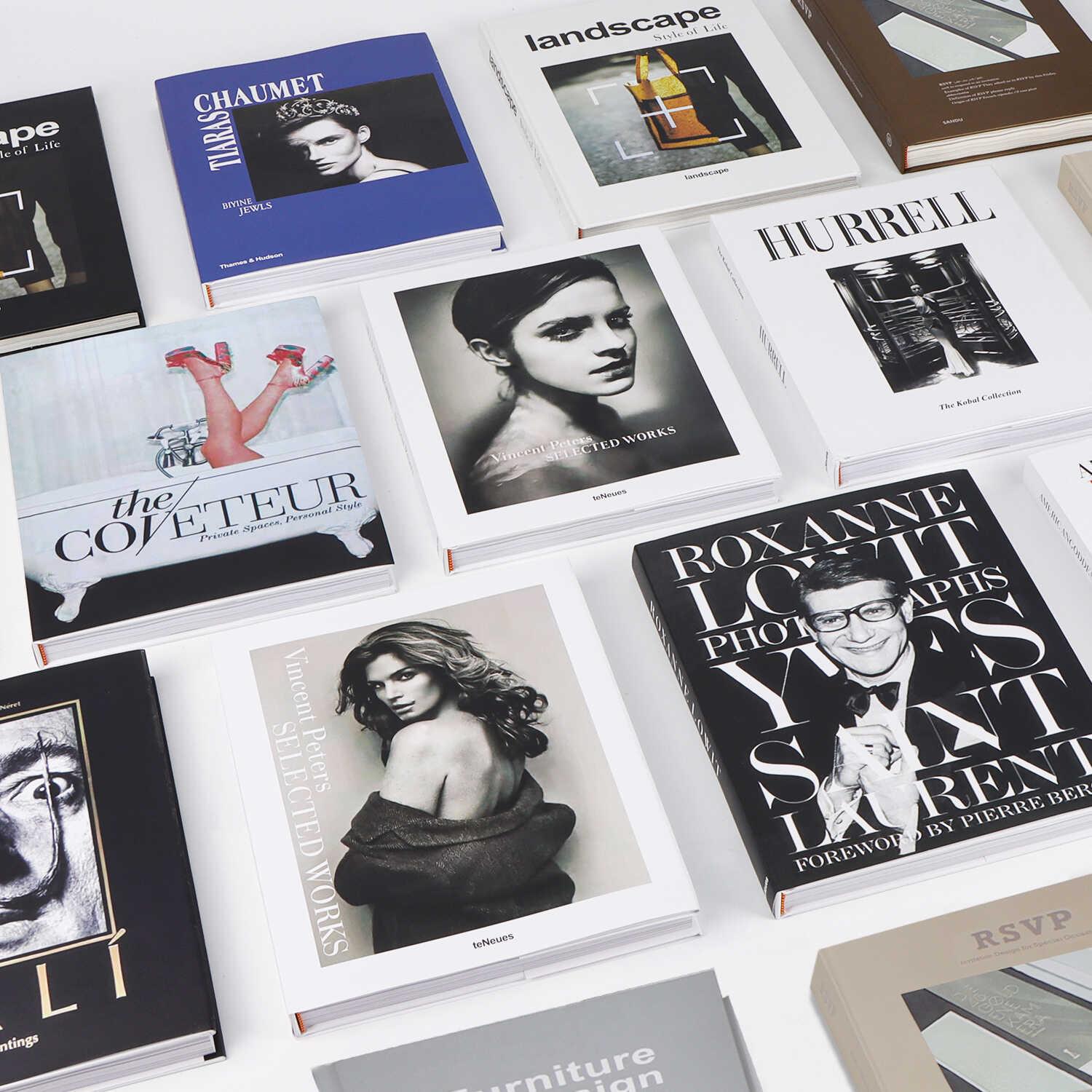 可翻页现代简约仿真书样板间酒吧咖啡厅装饰道具书房书架硬壳摆件