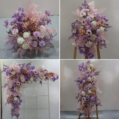 新款婚庆道具花艺婚礼路引盆花花球花点套系舞台背景花点橱窗布置