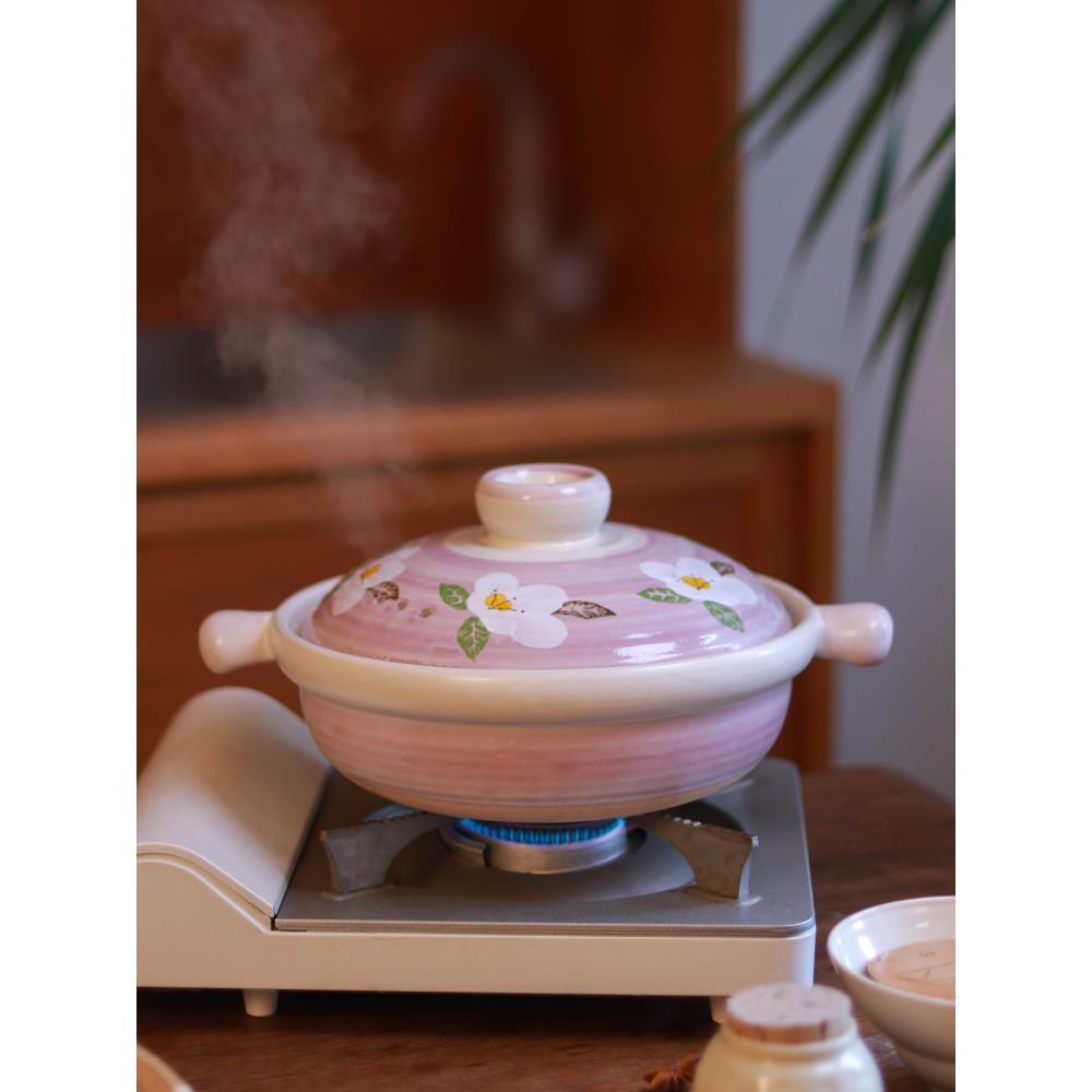 万土烧土锅家用做菜焖锅粗陶土砂锅煲仔饭干锅红烧耐高温沙锅明火