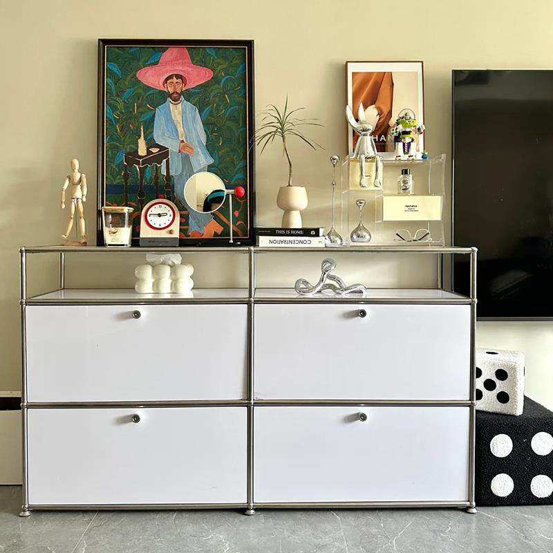 『号角屋 组合柜』USM餐边柜现代简约客厅电视柜收纳储物展示斗柜