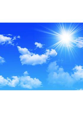 FJ01877清晰大气悬吊式天花板蓝天白云天空鸽悬吊式天花板棚顶背