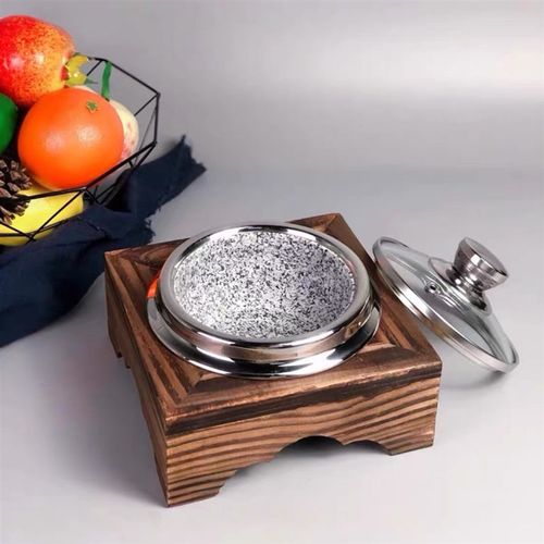 韩国酱汤锅 位上石锅 拌饭专用石锅砂锅抗裂石碗石烤盘石煲石汤锅