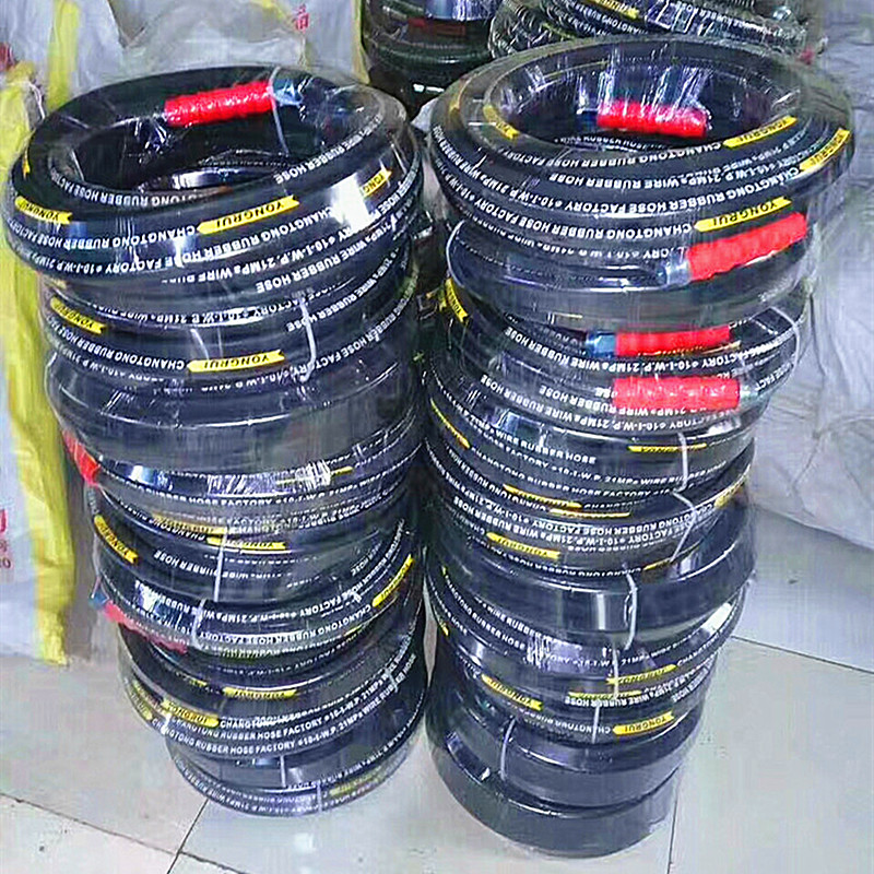黑猫清洗机防爆高压钢丝水管55 58 380 280指南车洗车机高压管