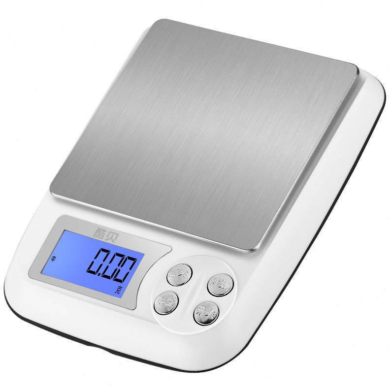 重秤中药材家用小高精度电子称茶叶厨房秤称重器克计小型刻度克量