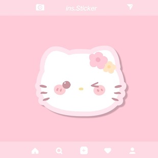 卡通hellokitty鼠标垫可爱少女心办公桌垫学生宿舍防滑垫