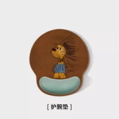 棕色小狗卡通可爱鼠标垫护腕电脑办公室电脑键盘垫