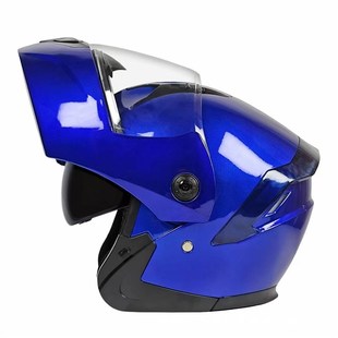 新国标3Cc认证双镜片揭面盔电动车头盔电瓶车摩托车头盔骑行安全