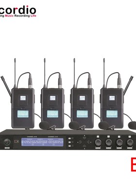 GAW-U6e604 一拖四无线麦克风话筒舞台演出会议手持话筒鹅颈麦克