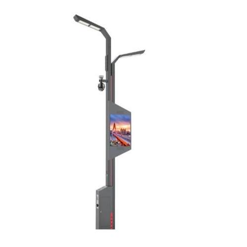 物联网智能路灯照明5G智慧灯杆多功能PM2.5显示屏监控充电桩