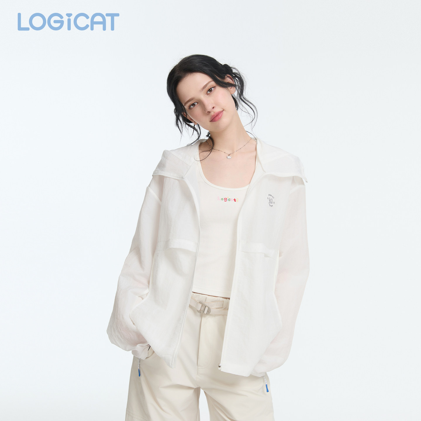 蒲熠星明星同款LOGICAT防晒衣男女2026夏季新款防紫外线防晒服图片
