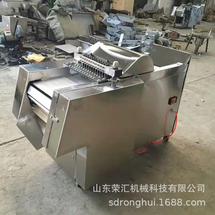 全自动多功能剁块机商用鸡鸭鹅牛羊肉切块机猪羊排冷冻肉带骨剁块