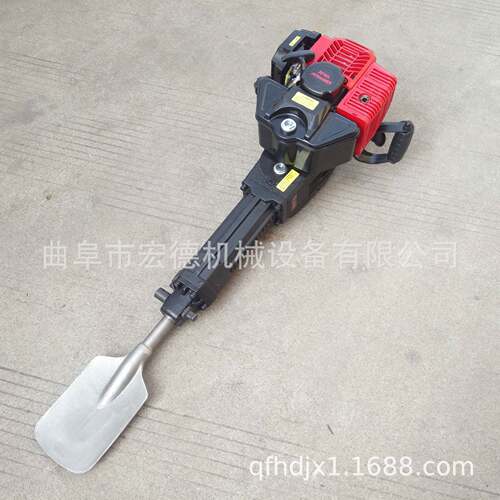 工程施工用汽油破碎锤 二冲程手提汽油镐 便携式破碎镐
