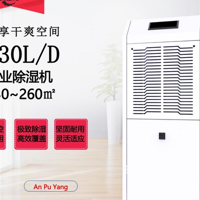 安普阳工业除湿机大功率地下室仓库车间家用除湿机Jty-8130C