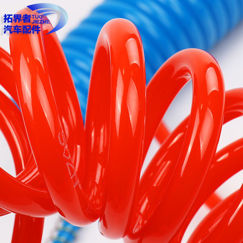 气管半挂车管连接管链接刹车气管汽管螺旋管尼龙弹簧管拖头刹车管