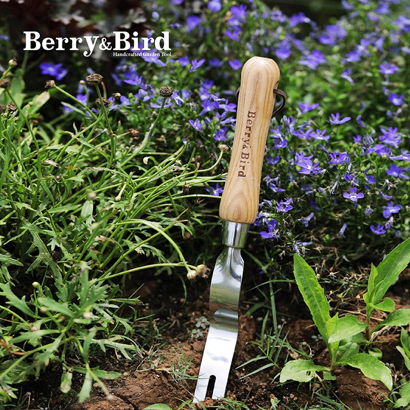 BerryBird小型除草工具 虹越手刮锄除草刀洋葱耙起草器等种植用具