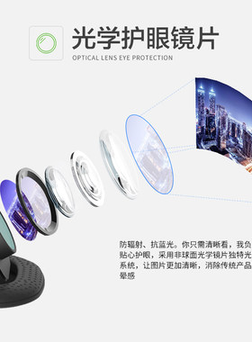 2021新款vr眼镜手机专用虚拟现实眼睛智能头盔3d立体电影rv盒子4d