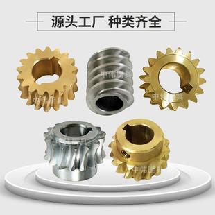 全球方阳迪利绞肉机配件铜铝合金齿轮涡轮蜗杆15 商用 齿17齿 台式