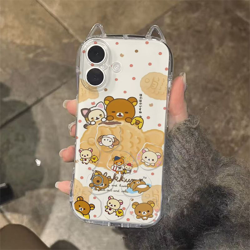拼接轻松熊适用苹果17pro