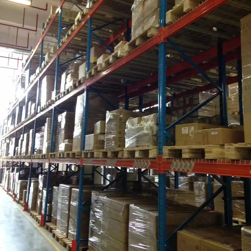 重型托盘货架 仓储立柱横梁加厚 金属调节库房 工业承重3-5吨