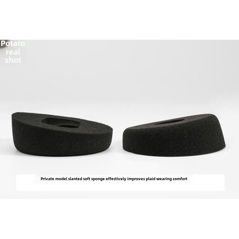 土豆研发歌德中空棉大耳棉耳罩18°斜面设计 大白 GS2000 PS2000