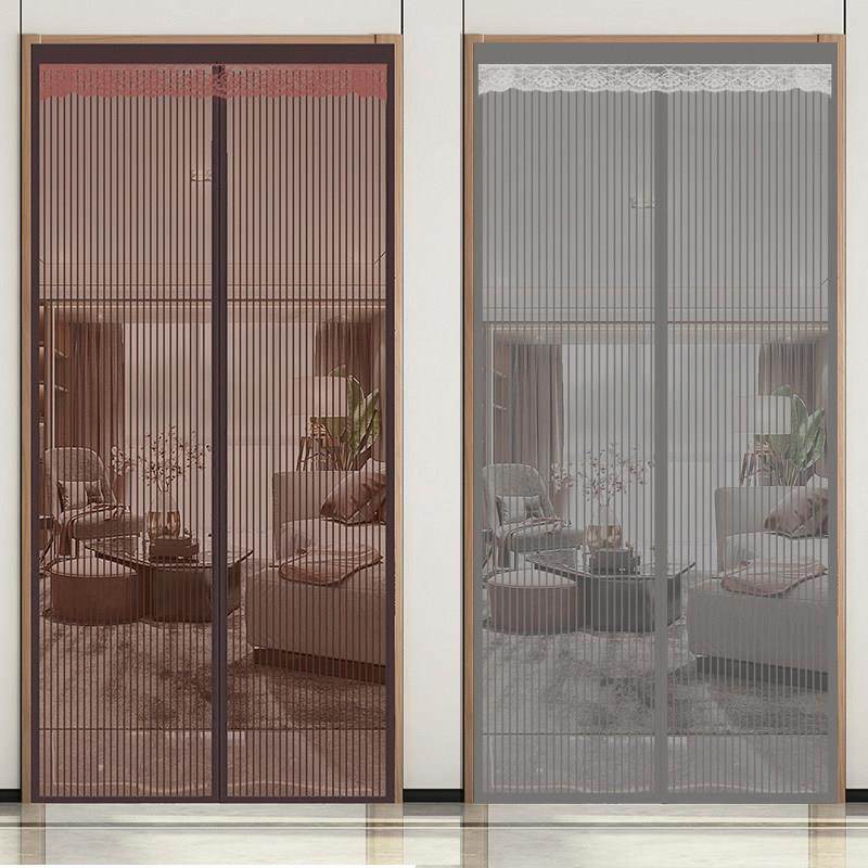 静音金钢防蚊门帘磁性魔术贴纱门纱窗家用免打孔自吸磁铁对吸蚊帐,居家日用,纱窗/纱门,淘宝优惠券,粉丝福利购,淘宝优惠卷