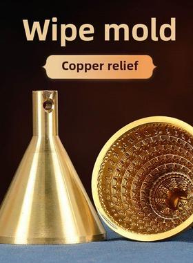 摩模八塔模千铜像塔尼泥摩泥塑印百塔饰