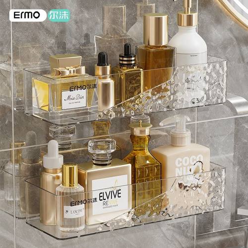 尔沫轻奢PET浴室免打孔置物架