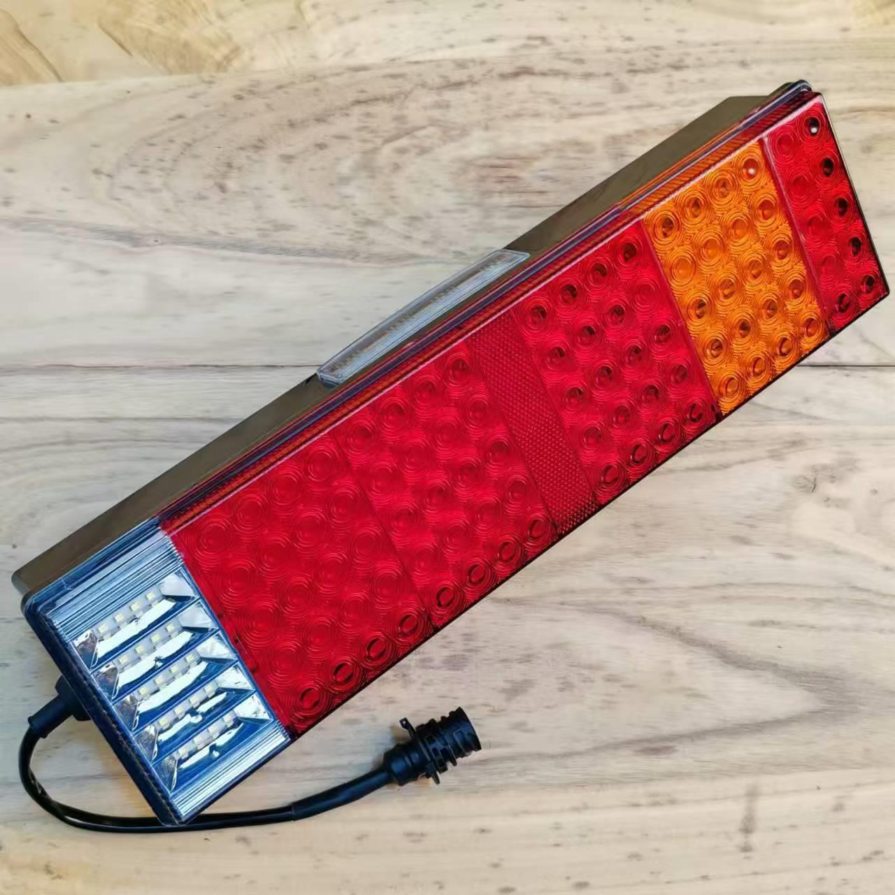 防砸款柳汽乘龙后尾灯LED总成H7H5霸龙M5货车超亮转向倒车灯防水