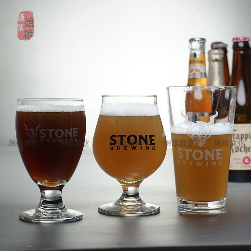 精酿啤酒杯鹅岛1664福佳白酿酒狗科罗娜巨石健力士冰岛林德曼树屋