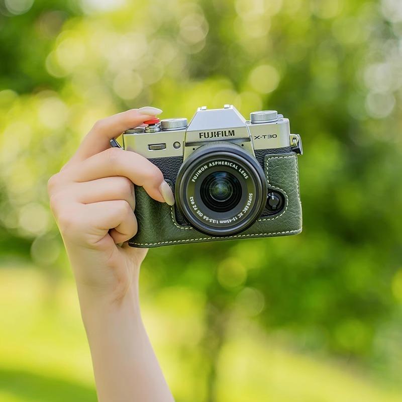 富士xt30二代保护套xh2s相机包x100vi底座xs10皮套xt20保护壳配件