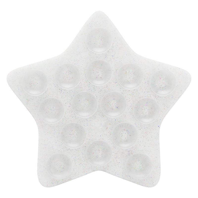 WFWE联名五角星双面吸盘式手机支架多功能粘贴通用亮面吸贴手机壳