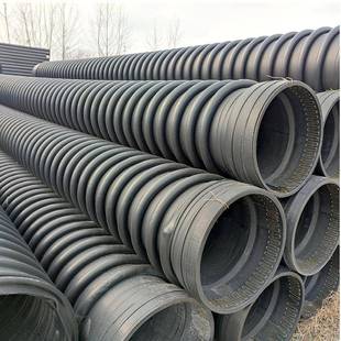 厂家直发排水PE克拉管缠绕管缠绕B型管400克拉缠绕管