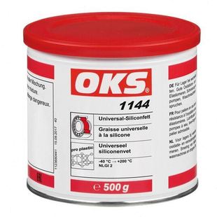 1144涡轮压机热风机热水泵中等速度轴承通用硅酮油脂 奥凯斯OKS