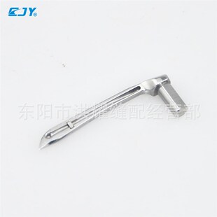 华杰牌 星菱星锐787 888 720绷缝机弯针小方头小嘴 下弯针新P10-1