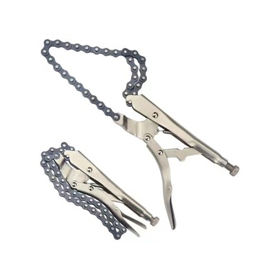 宇达10寸工业级大力钳多功能省力链条型管钳夹钳链条固定夹持钳子