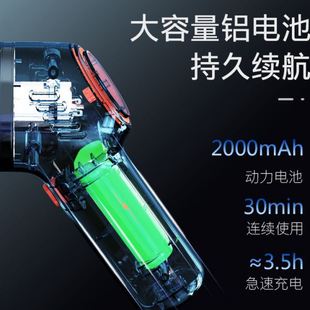 跨境新款 手持无线车载吸尘器 大功率迷你小型车用吸尘器 便携式